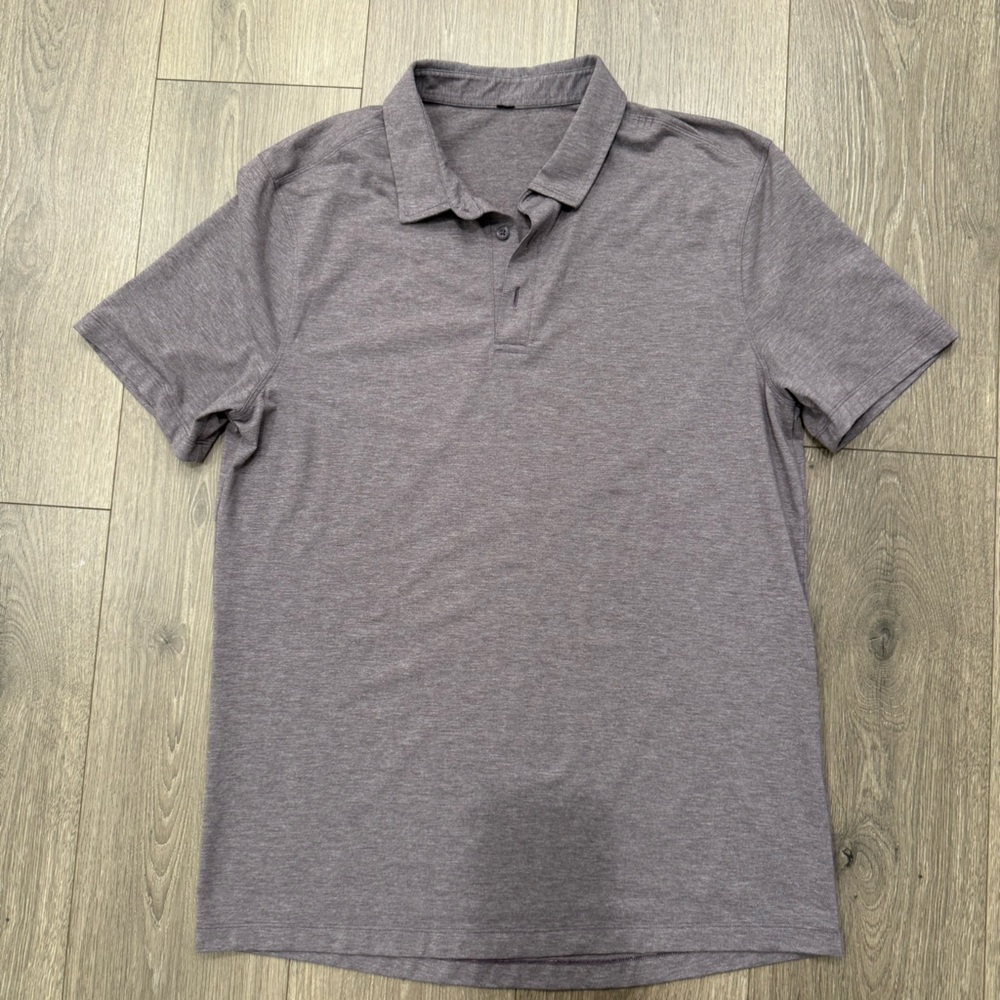 Lululemon Men's purple Polo Shirt